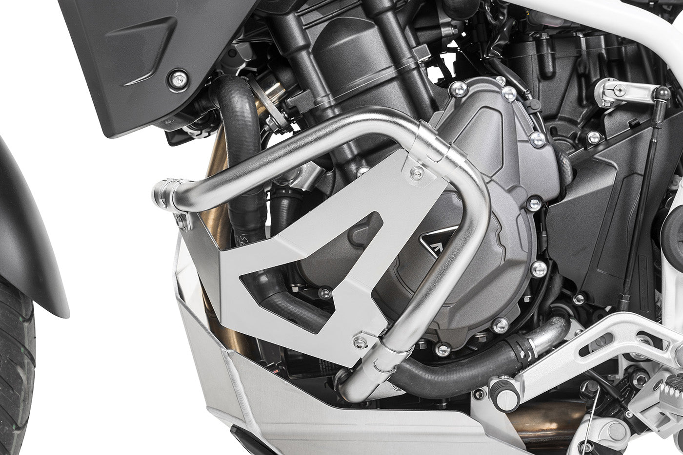 Підсилювач для захисної дуги двигуна 421-5155 для Triumph Tiger 900 від Touratech.