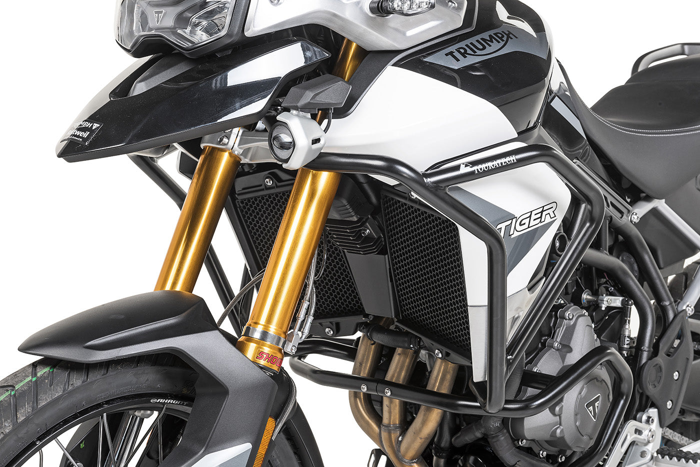 Захисні дуги Fairing чорні для Triumph Tiger 900 (-2023) від Touratech.