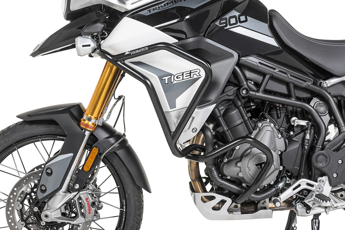 Захисні дуги Fairing чорні для Triumph Tiger 900 (-2023) від Touratech.
