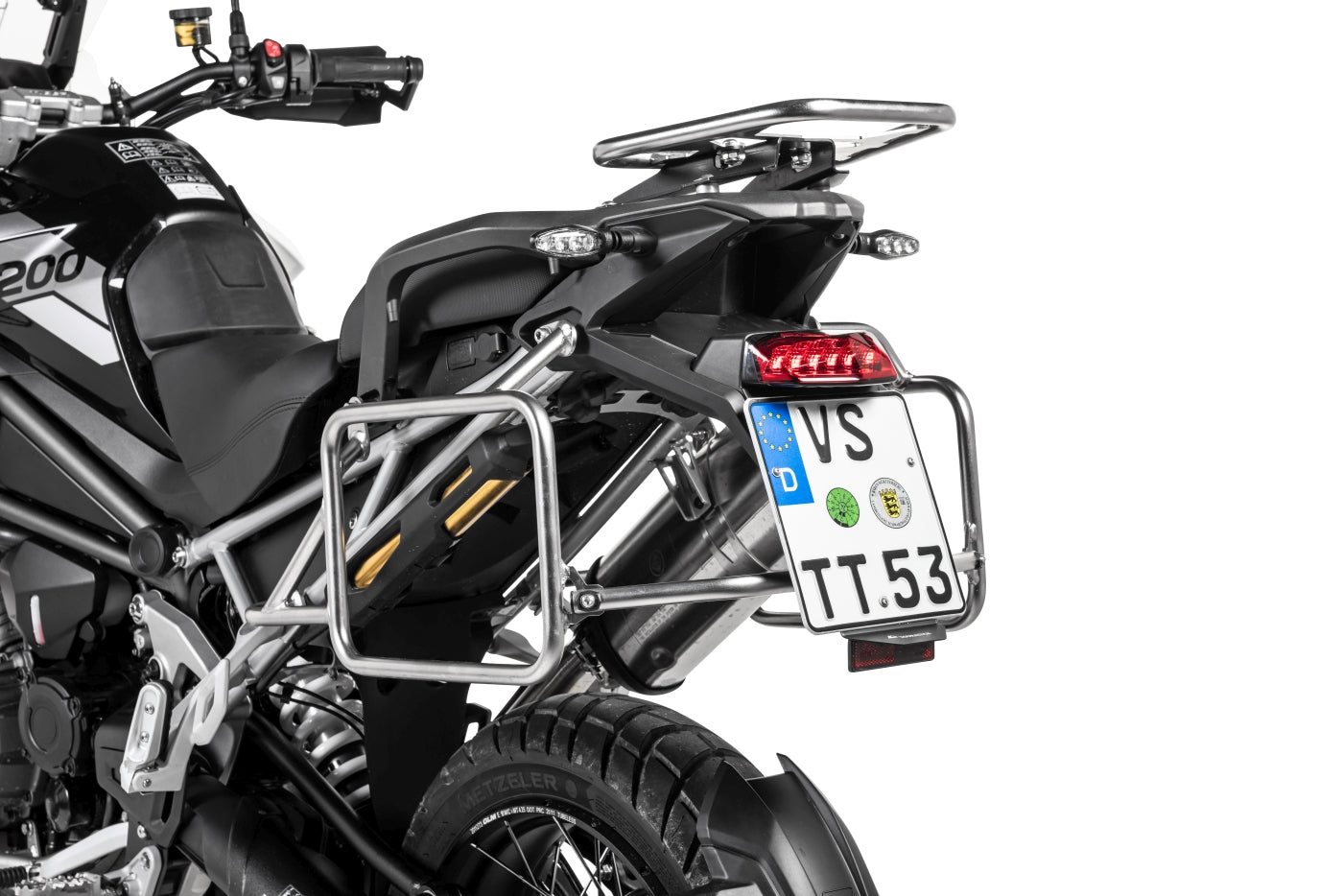 Багажник для кофрів з нержавіючої сталі Touratech для Triumph Tiger 1200 (2022-)
