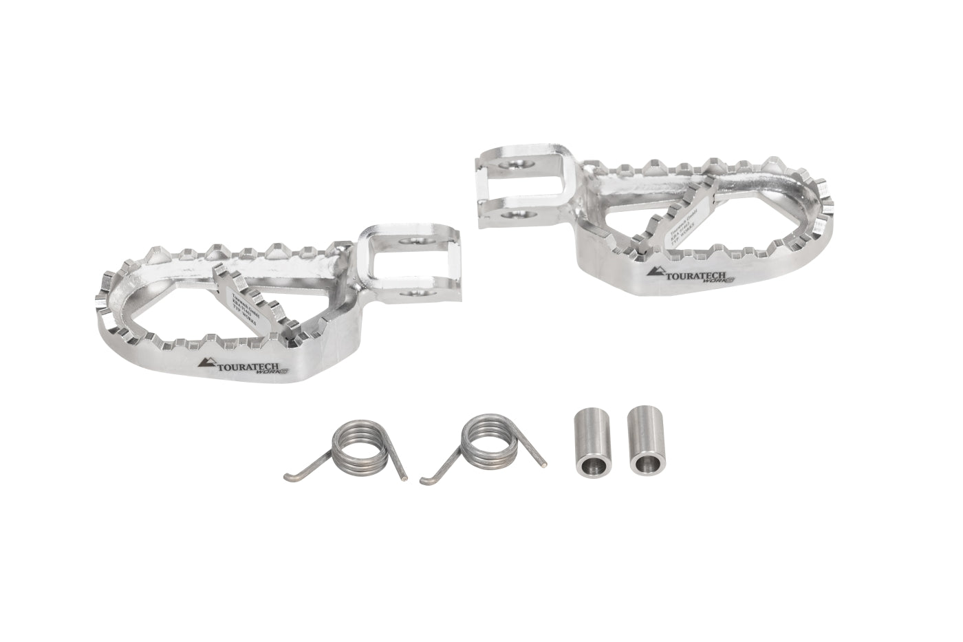 Преміальні підніжки "Works" для далеких подорожей для Harley-Davidson RA1250 Pan America від Touratech.