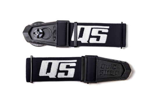 Кріплення для окулярів QUICK STRAPS для шолома Enduro, чорне (преміальний бренд Touratech).