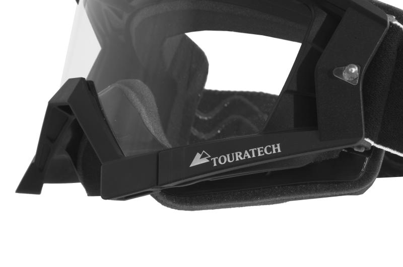 Окуляри Touratech Aventuro Carbon з ремінцем Touratech, чорні