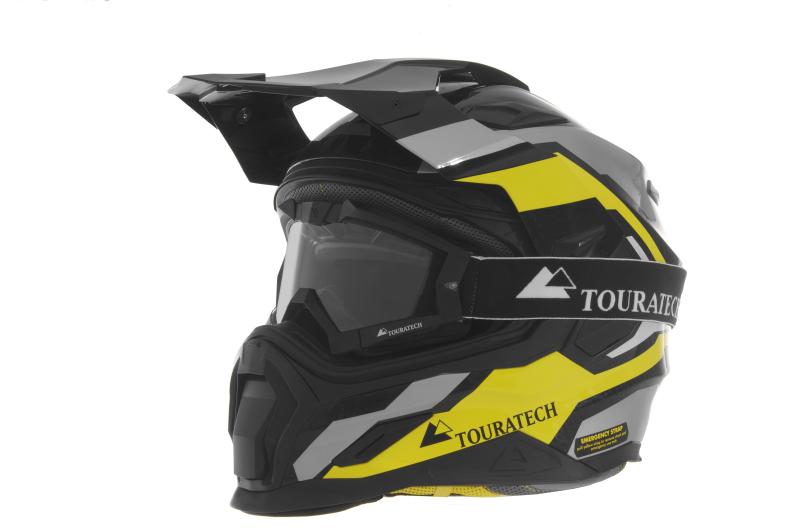 Окуляри Touratech Aventuro Carbon з ремінцем Touratech, чорні