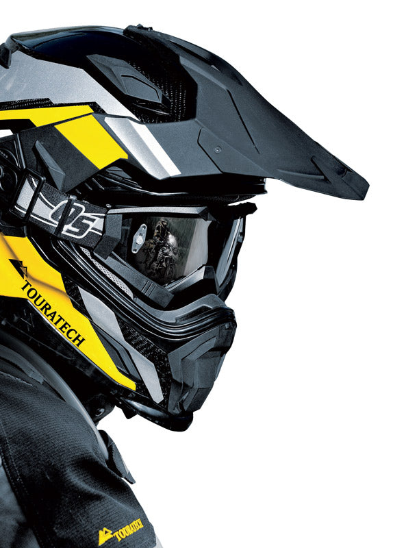 Окуляри Touratech Aventuro Carbon з ремінцем Touratech, чорні