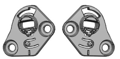 Запасна частина Aventuro Carbon комплект кріплення щитка.
