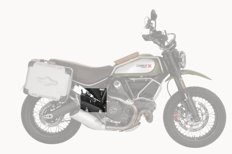Захист резервуара гальмівної рідини для Ducati Scrambler від Touratech.
