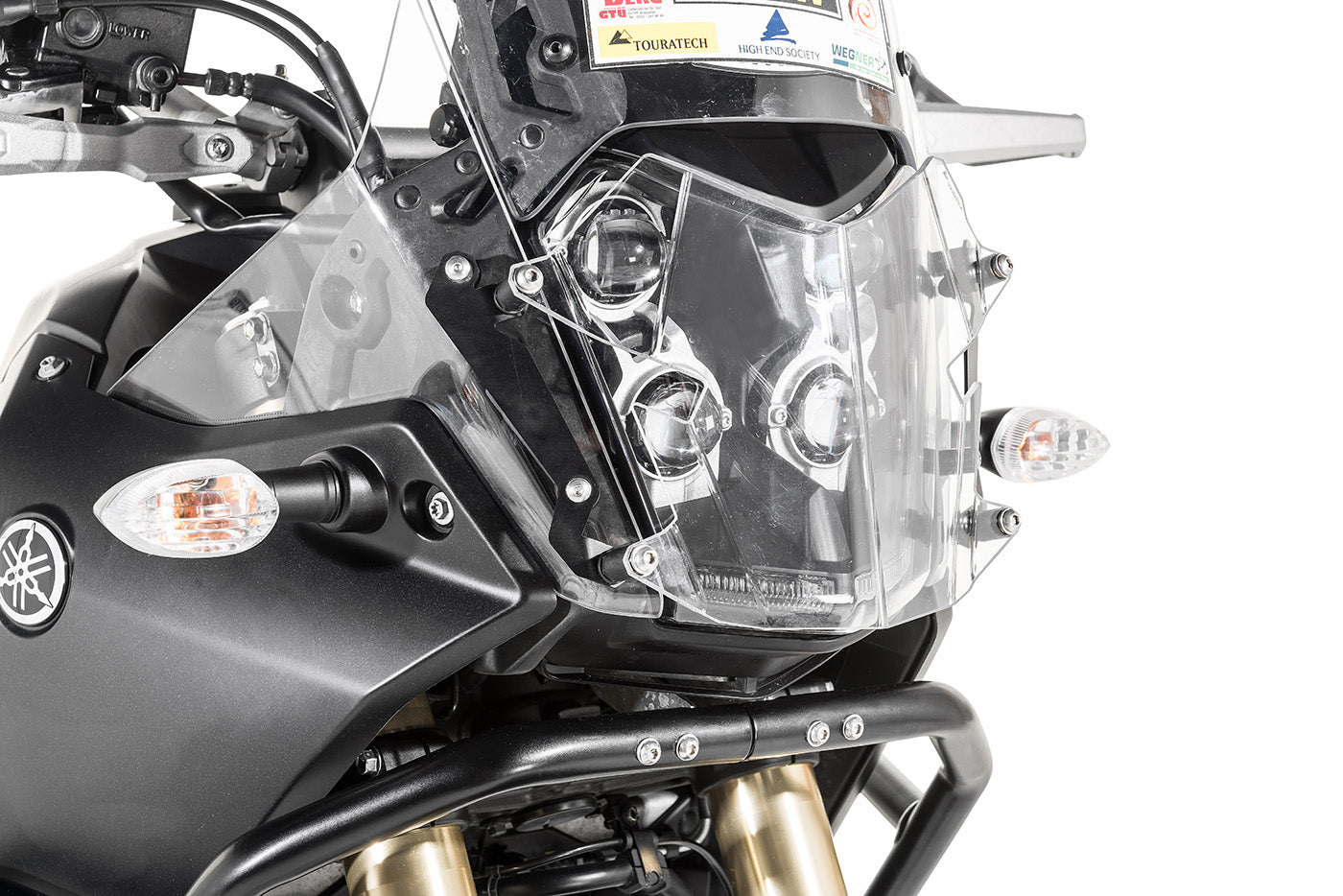 Захисне скло для фари Makrolon з швидкознімним кріпленням для Yamaha Tenere 700 *ЛИШЕ ДЛЯ ПОЗАШЛЯХОВОГО ВИКОРИСТАННЯ*