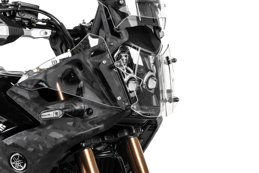 Захисне скло фари Makrolon з швидкознімним кріпленням для Yamaha Tenere 700 World Raid *ЛИШЕ ДЛЯ ПОЗАШЛЯХОВОГО ВИКОРИСТАННЯ*