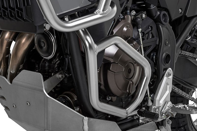 Захисні дуги двигуна з нержавіючої сталі для Yamaha Tenere 700 від Touratech.