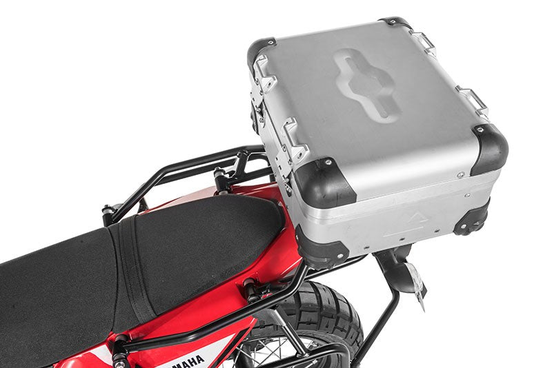 Преміальний багажник ZEGA / Чорний багажний тримач з нержавіючої сталі для Yamaha Tenere 700 / World Raid.