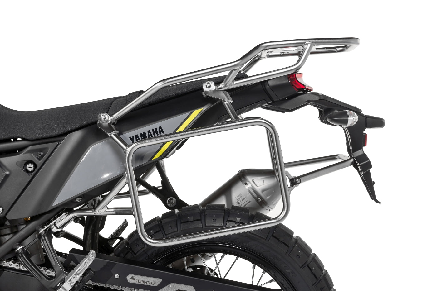 Багажна рама з нержавіючої сталі для Yamaha Tenere 700 / World Raid від Touratech.