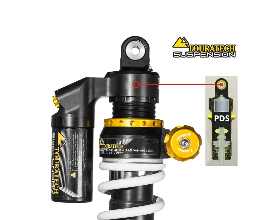 Комплект для зниження підвіски Touratech Suspension WTE Extreme-SET -35 мм для Yamaha 700 Tenere з 2019 року.
