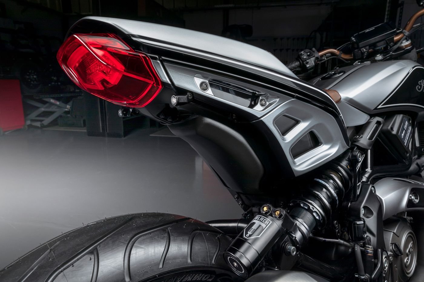 Амортизатор BLACK-T Shock Stage3 з резервуаром для Indian FTR 1200 / FTR 1200 S (2019-2021)