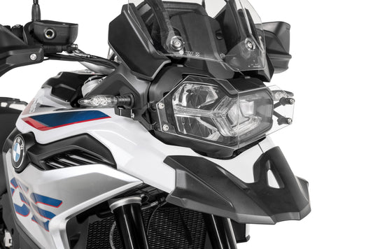 Захисний екран для фари Makrolon з швидкознімним кріпленням для BMW F850GS / F800GS (2024-) / F750GS *ЛИШЕ ДЛЯ ПОЗАШЛЯХОВОГО ВИКОРИСТАННЯ*