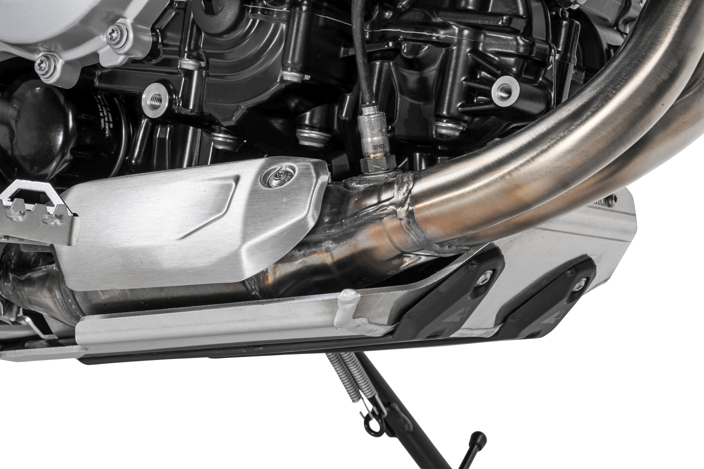 Захист двигуна / захисна пластина "Expedition" для BMW F900GS/ Adventure, F850GS/ Adventure, F800GS (2024-), F750GS (для EURO 4 та EURO 5) від преміального бренду мотокомплектуючих Touratech.