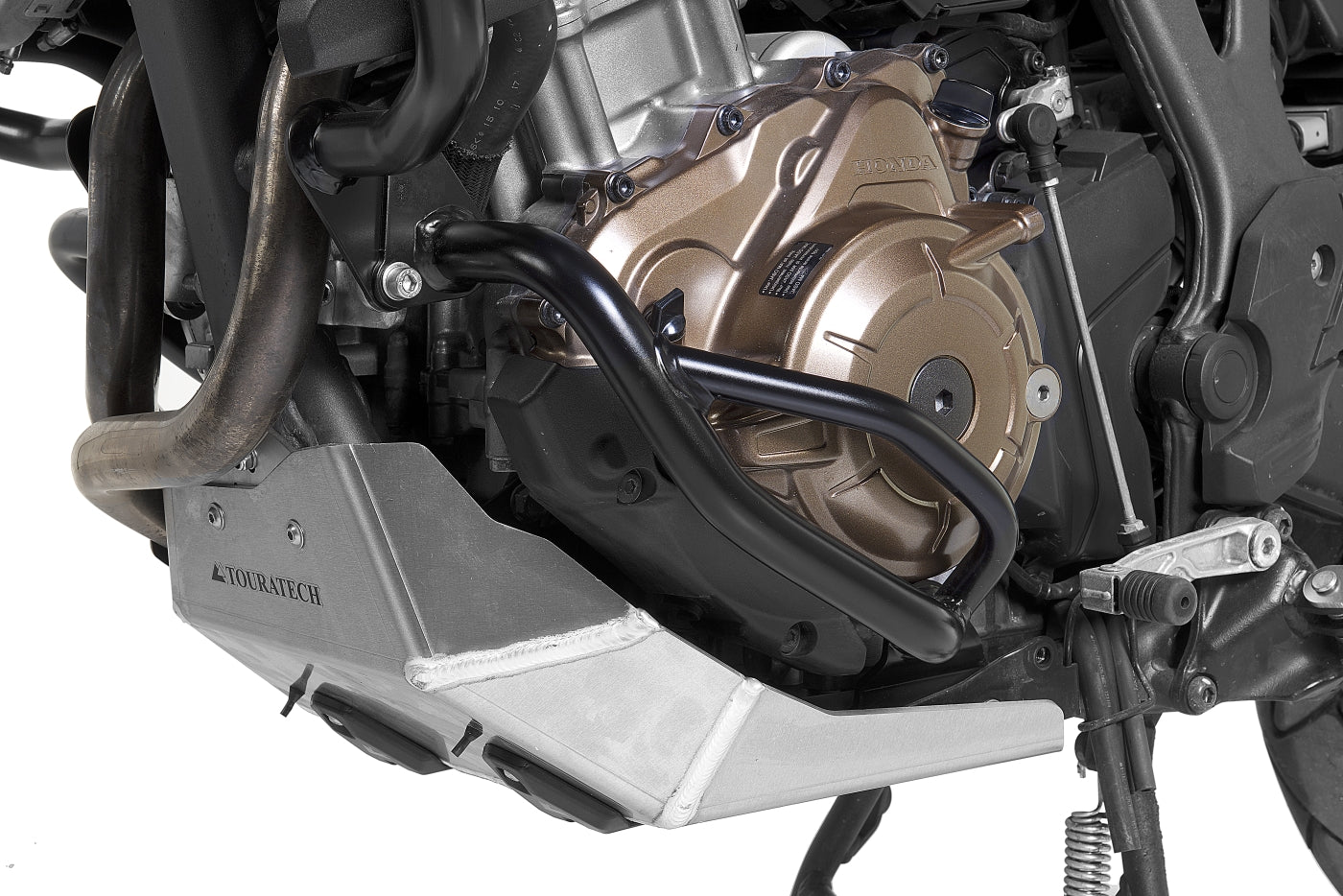Захисні дуги двигуна Touratech, нержавіюча сталь, чорні, для Honda CRF1000L Africa Twin