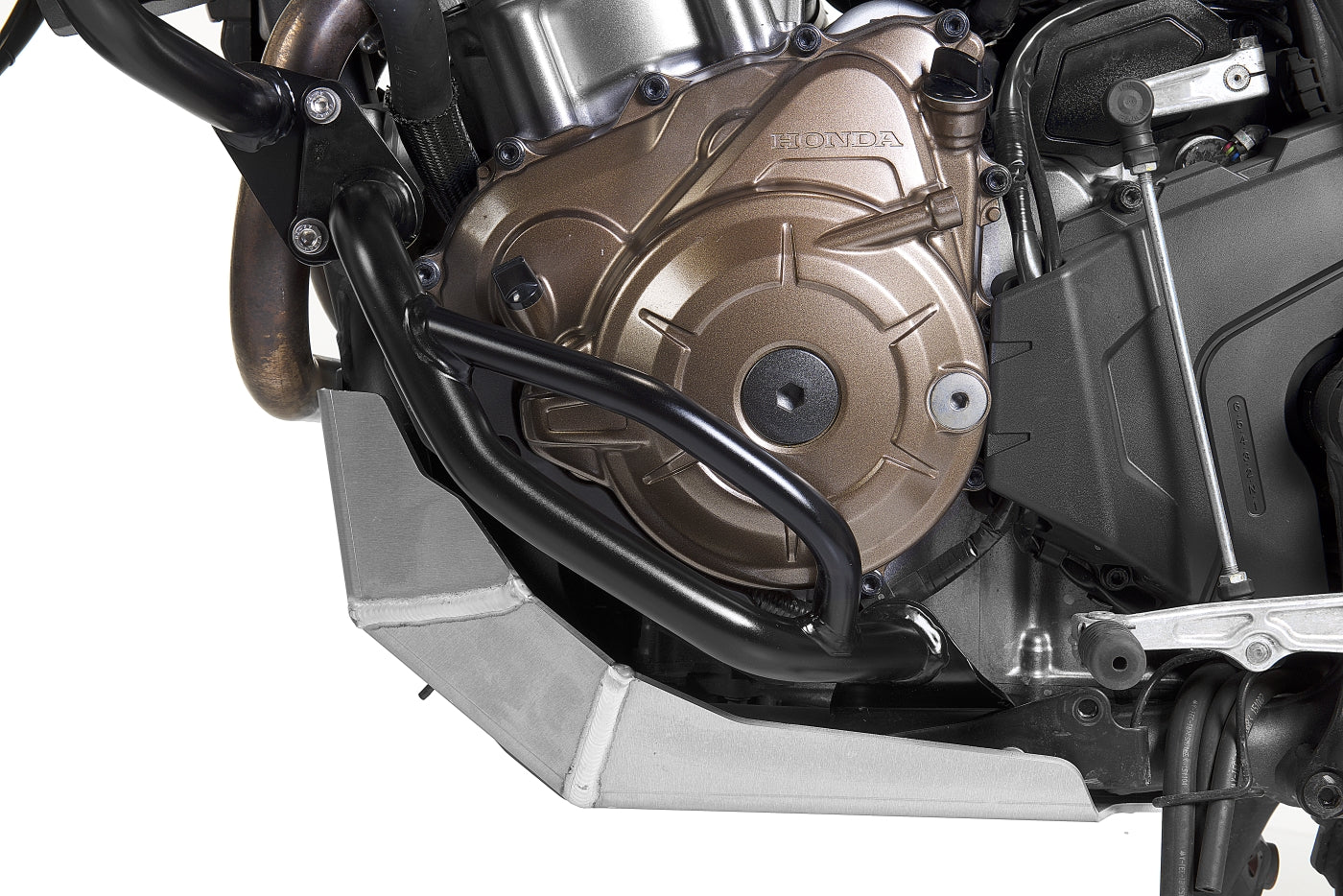 Захисні дуги двигуна Touratech, нержавіюча сталь, чорні, для Honda CRF1000L Africa Twin