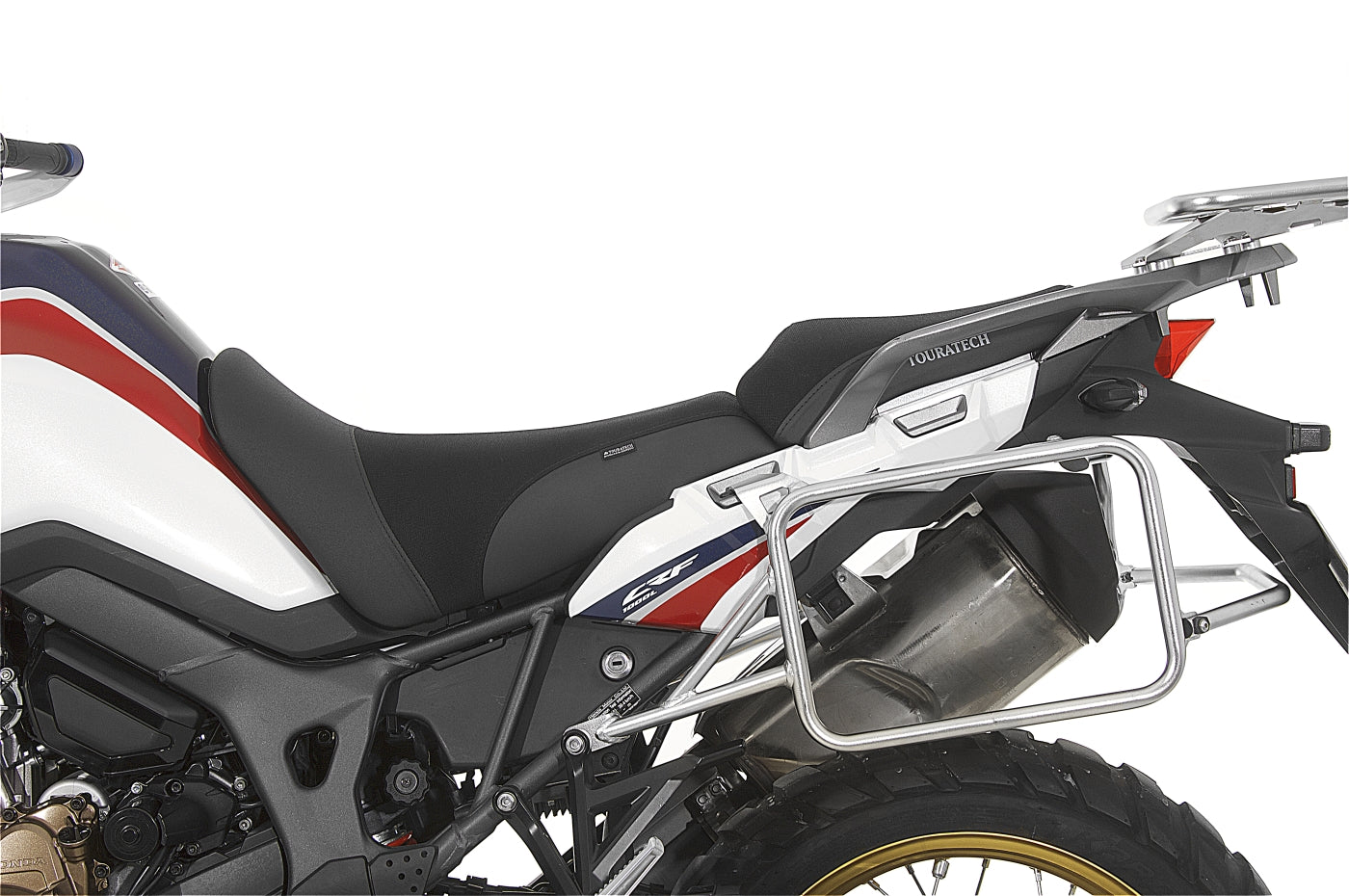 Комфортне сидіння DriRide для водія, для Honda CRF1000L Africa Twin/ CRF1000L Adventure Sports, дихаюче, високе.
