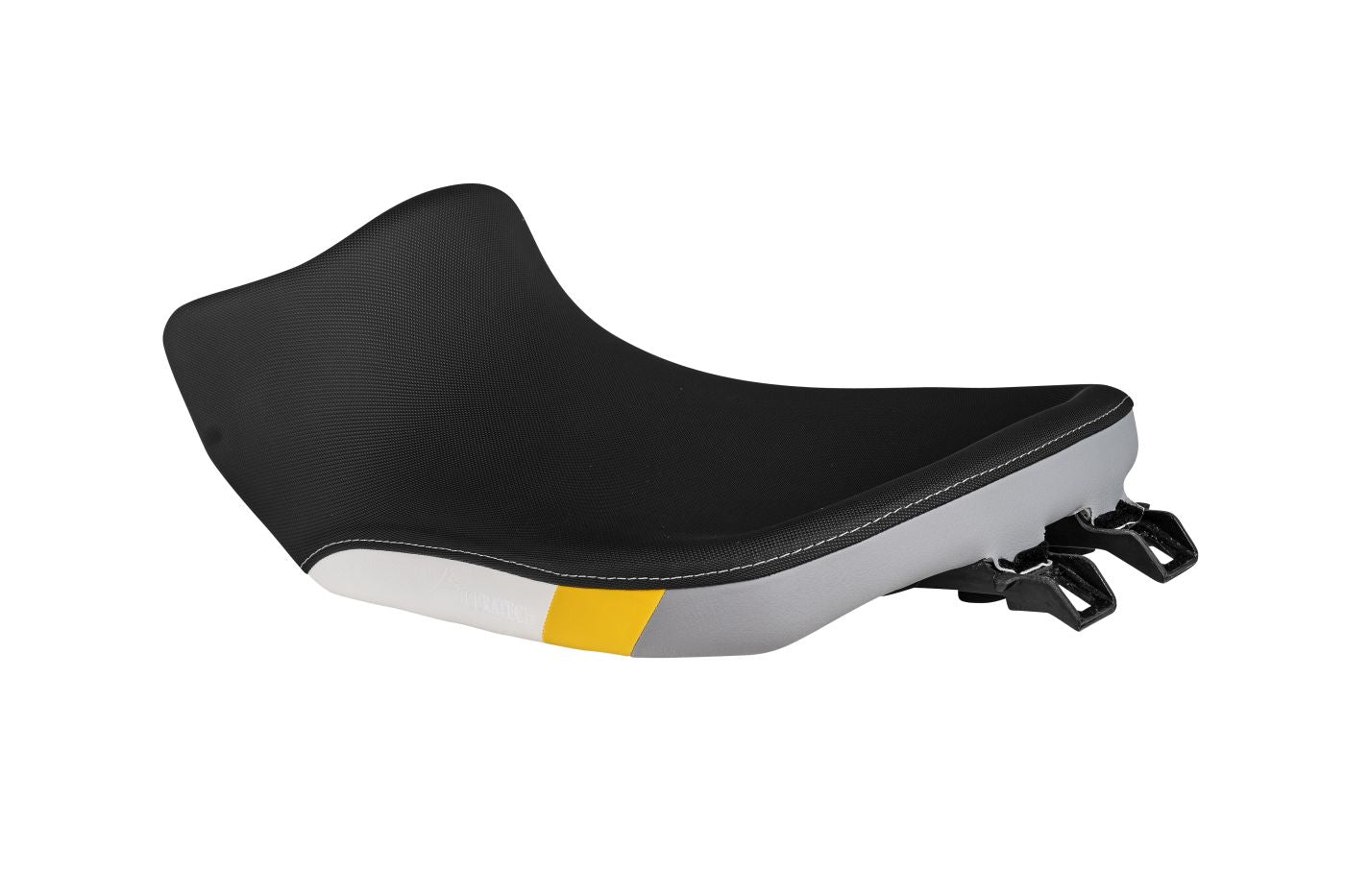 Комфортне сидіння мотоцикліста "Style yellow grey" Fresh Touch з підігрівом для BMW R1300GS