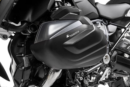 Захист циліндра Touratech з алюмінію, чорний (комплект) для BMW R1250GS / R1250R / R1250RS / R1250RT