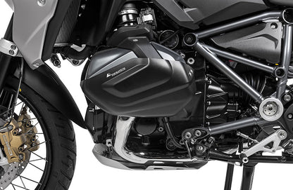 Захист циліндра Touratech з алюмінію, чорний (комплект) для BMW R1250GS / R1250R / R1250RS / R1250RT