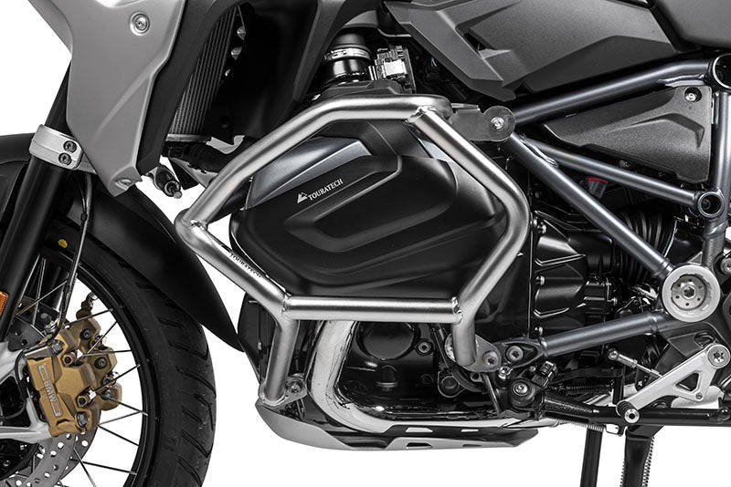 Захист циліндра Touratech з алюмінію, чорний (комплект) для BMW R1250GS / R1250R / R1250RS / R1250RT