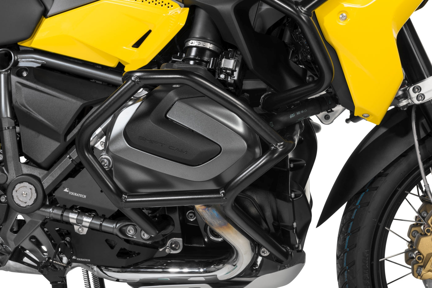 Захисні дуги з нержавіючої сталі, чорні, для BMW R1250GS від Touratech