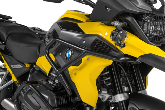 Захисні дуги з нержавіючої сталі, чорні для BMW R1250GS/ R1200GS (2017-) від Touratech.