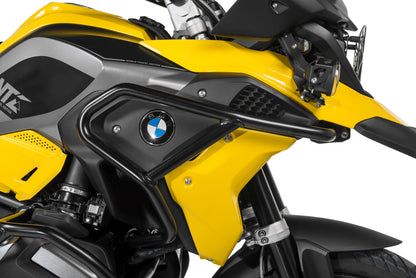 Захисні дуги з нержавіючої сталі, чорні для BMW R1250GS/ R1200GS (2017-) від Touratech.