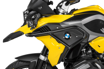 Захисні дуги з нержавіючої сталі, чорні для BMW R1250GS/ R1200GS (2017-) від Touratech.