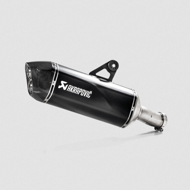 Глушник Akrapovic slip-on, титановий, чорний для BMW R1250GS / R1250GS Adventure з 2019 року від Touratech.