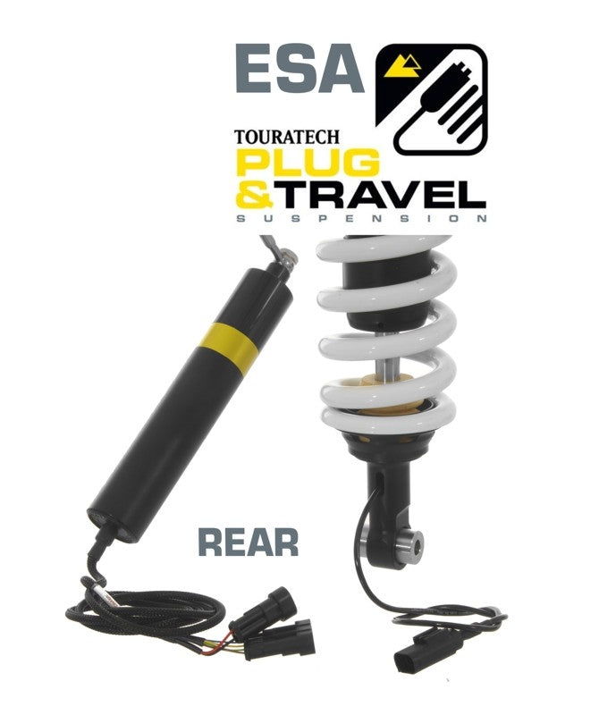 Підвіска Touratech Plug & Travel-ESA SET зі зниженням на 25 мм для BMW R1200GS Модель 2010-2012