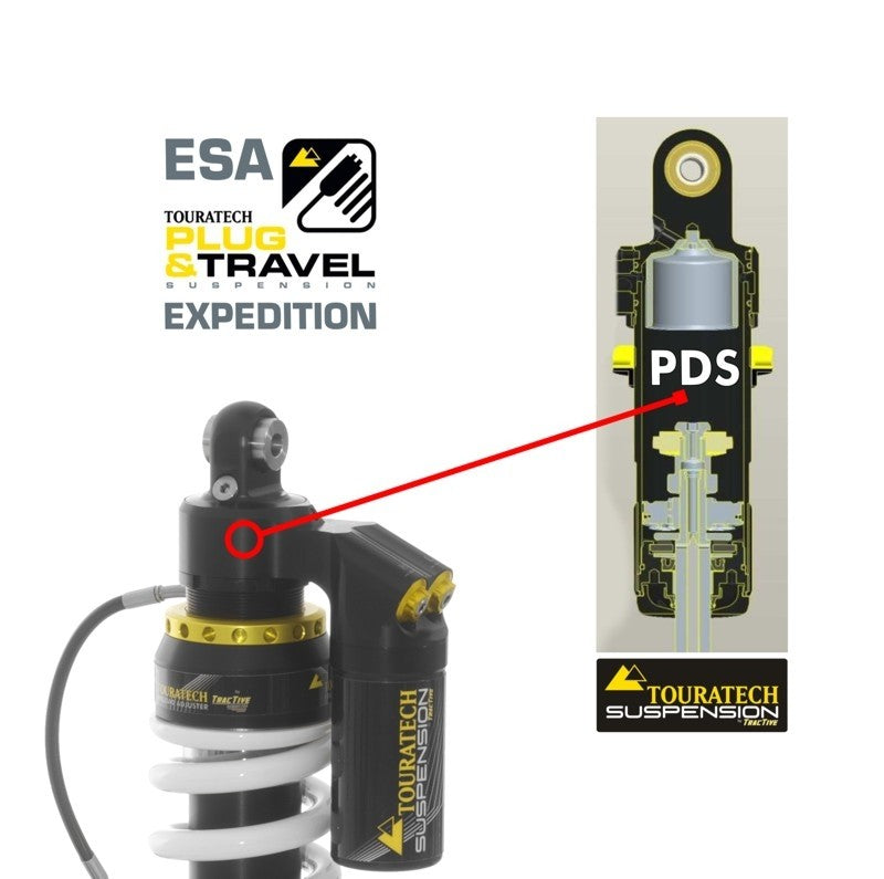 Підвіска Touratech Plug & Travel ESA Expedition SET для BMW R1200GS Модель 2010-2012