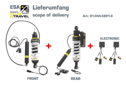 Підвіска Touratech Plug & Travel ESA Expedition SET для BMW R1200GS Модель 2010-2012