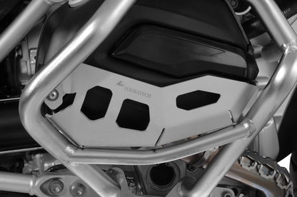Захист циліндра Touratech, натуральний алюміній для BMW R1200GS з 2013 року / BMW R1200RT з 2014 року / BMW R1200R з 2015 року / BMW R1200RS.