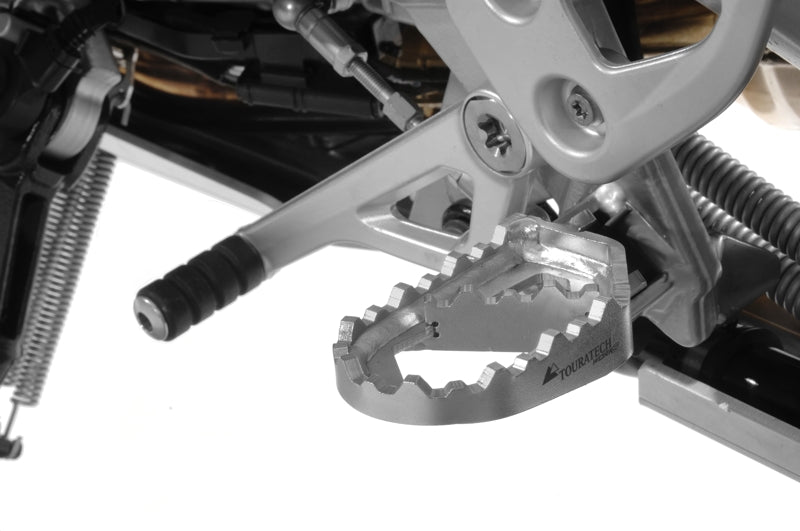 Преміальні  підніжки *Works* для BMW R1300GS/ Adventure, R1250GS/ Adventure, R1200GS (LC)/ Adventure (LC), F900GS/ Adventure, F850GS/ Adventure, F800GS (2024-), F750GS.