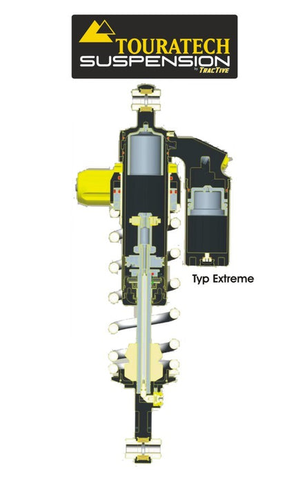 Амортизатор Touratech Suspension "задній" для BMW R1200GS (LC) 2013-2017 типу Extreme