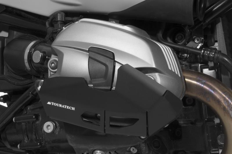 Захист циліндра Touratech для BMW R1200RT/GS/ADV (2010-2013), R nineT/ R nineT Scrambler/ R nineT Urban G/S, R1200R (2011-2014) Алюміній спеціальний чорний
