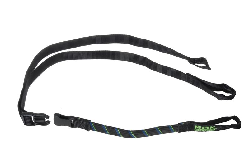 Rokstraps STRAP IT™ Мотоциклетний ремінь регульований *чорно-синьо/зелений* від Touratech