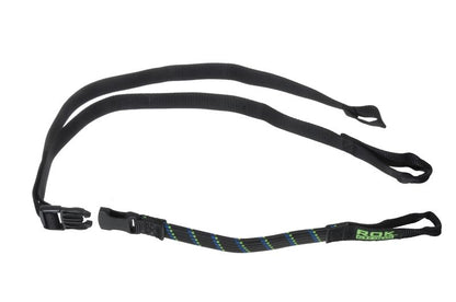 Rokstraps STRAP IT™ Мотоциклетний ремінь регульований *чорно-синьо/зелений* від Touratech