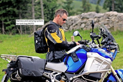 Система кріплення для бакового рюкзака MOTO, від Touratech Waterproof, виготовлена ORTLIEB.