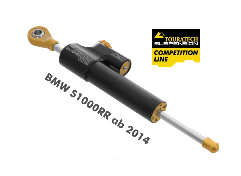 Амортизатор керма Touratech Suspension Competition CSC для BMW S1000RR з 2014 року, включно з монтажним комплектом.