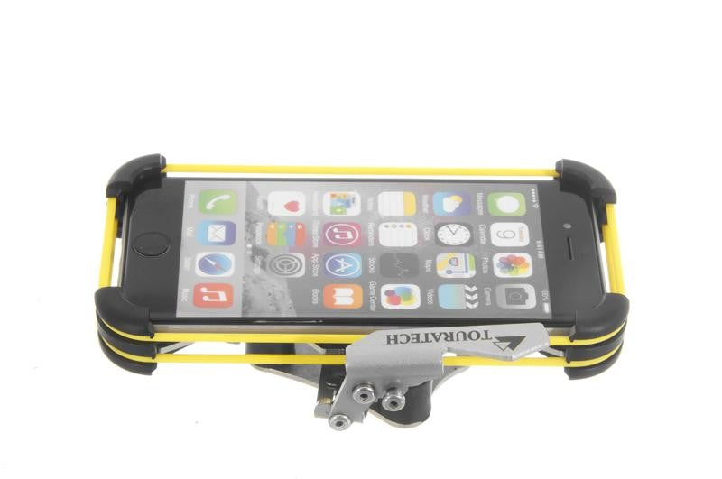 Кронштейн для керма "iBracket" для Apple iPhone 6/7/8, мотоцикл та велосипед від Touratech.