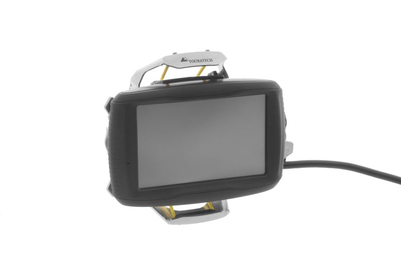 Кріплення на кермо для Garmin ZUMO 590/595 LM *з можливістю блокування* Натуральний анодований алюміній