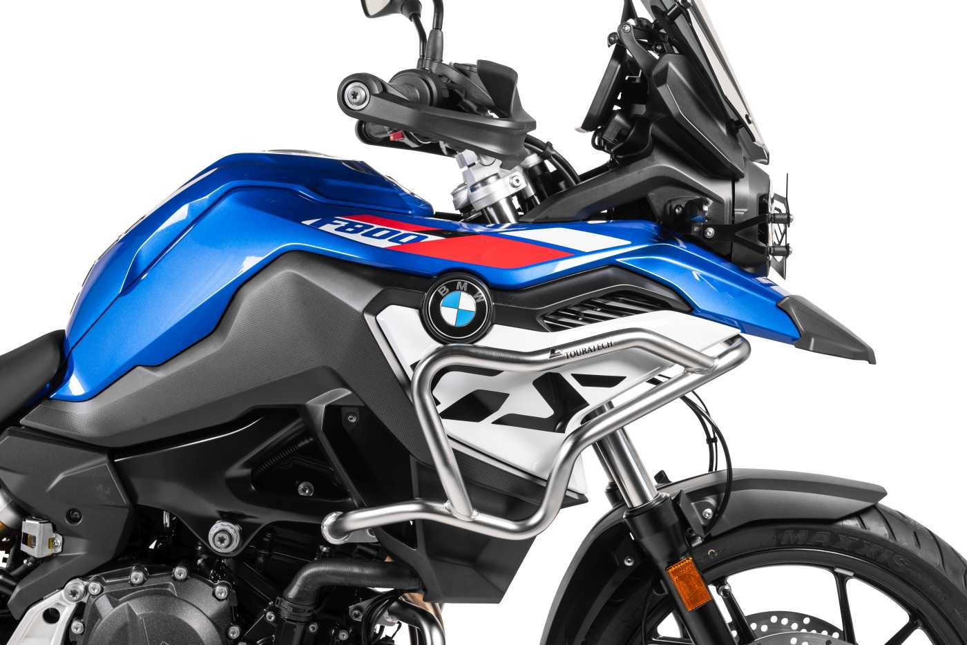 Захисна дуга з нержавіючої сталі для BMW F850GS/ F800GS (2024-)/ F750GS від Touratech.