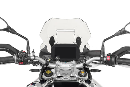 Кронштейн для GPS над приладами V2.0, з регульованою висотою для BMW F900GS Adventure, F850GS/Adventure, F800GS (2024-), F750GS від Touratech.