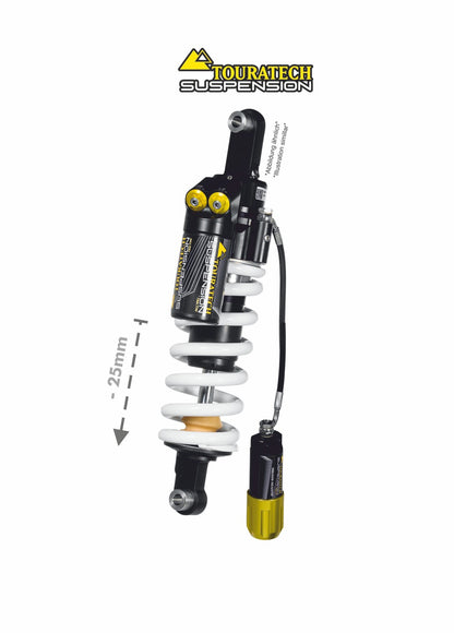 Амортизатор Touratech Suspension для зниження висоти (-25 мм) для BMW F850GS з 2018 року, тип Extreme.