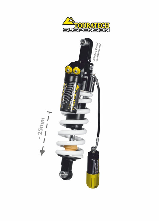 Амортизатор Touratech Suspension для зниження висоти (-25 мм) для BMW F850GS з 2018 року, тип Extreme.
