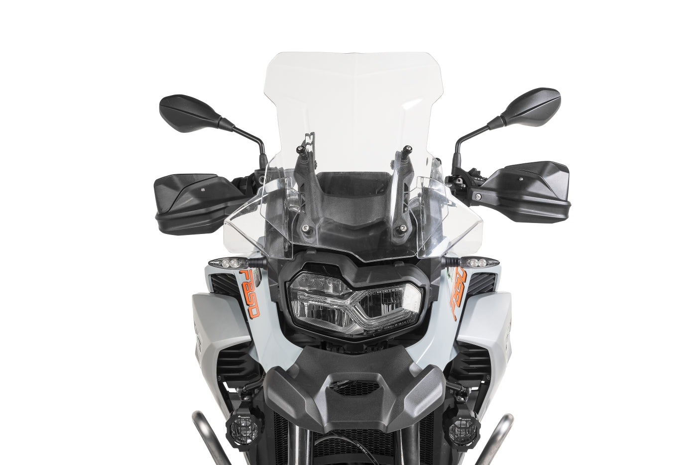 Вітрове скло Touratech, L, прозоре, для BMW F900GS Adventure, F850GS/Adventure, F800GS (2024-)